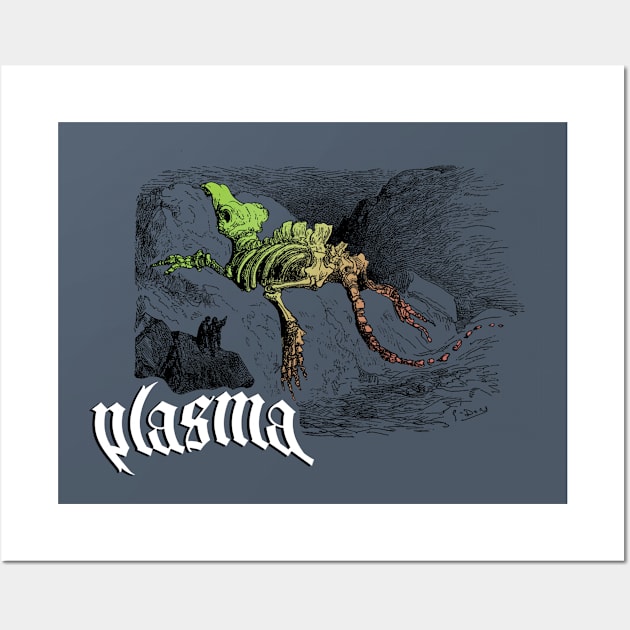 Plasmosaur Wall Art by Plasma